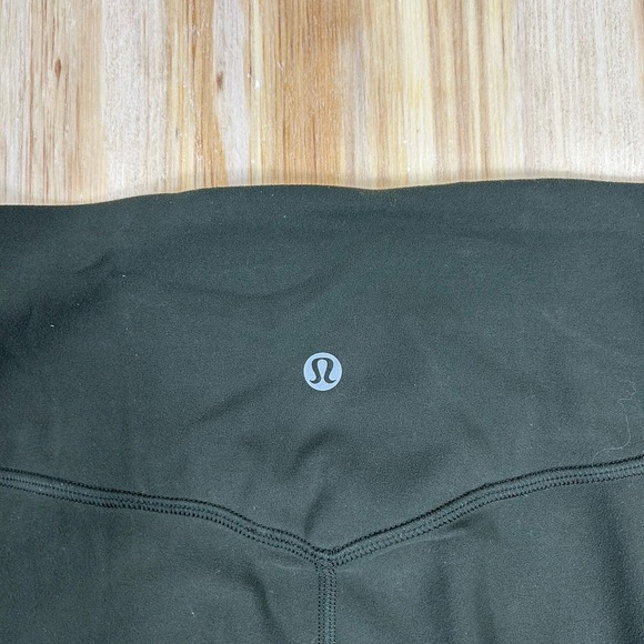 Lululemon Pants Womens 8 Green Align Jogger Yoga High Rise Pockets Stretch - Picture 5 of 12